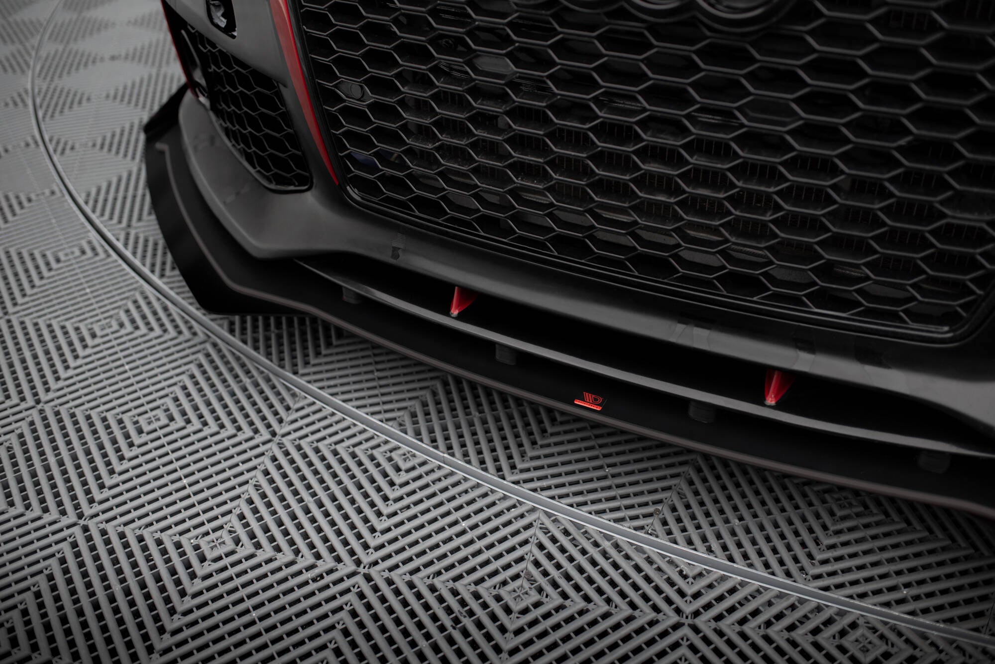Street pro front splitter + flaps audi a7 rs7 look c7