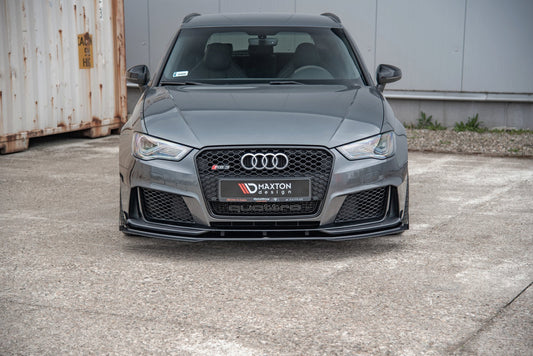 Street Pro Front Splits + Flaps Audi RS3 8V Sportback