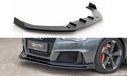 Street pro front splitter + flaps audi rs3 8v sportback