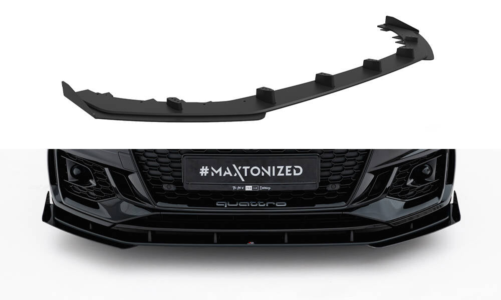 Street Pro Front Splits + flapper Audi RS5 Coupe / Sportback F5