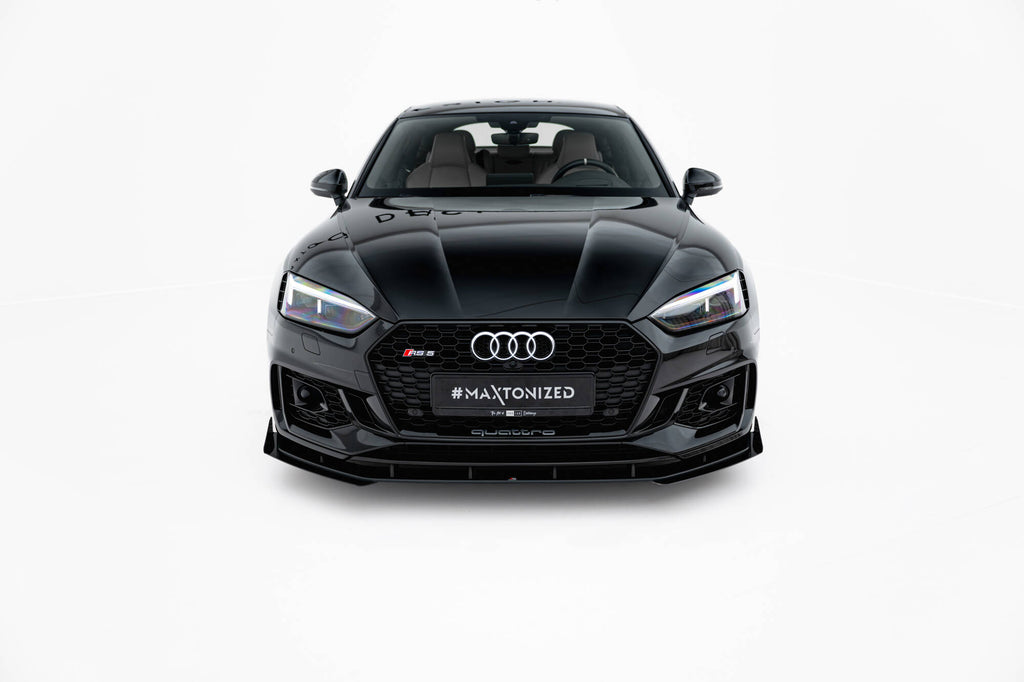 Street Pro Front Splits + flapper Audi RS5 Coupe / Sportback F5