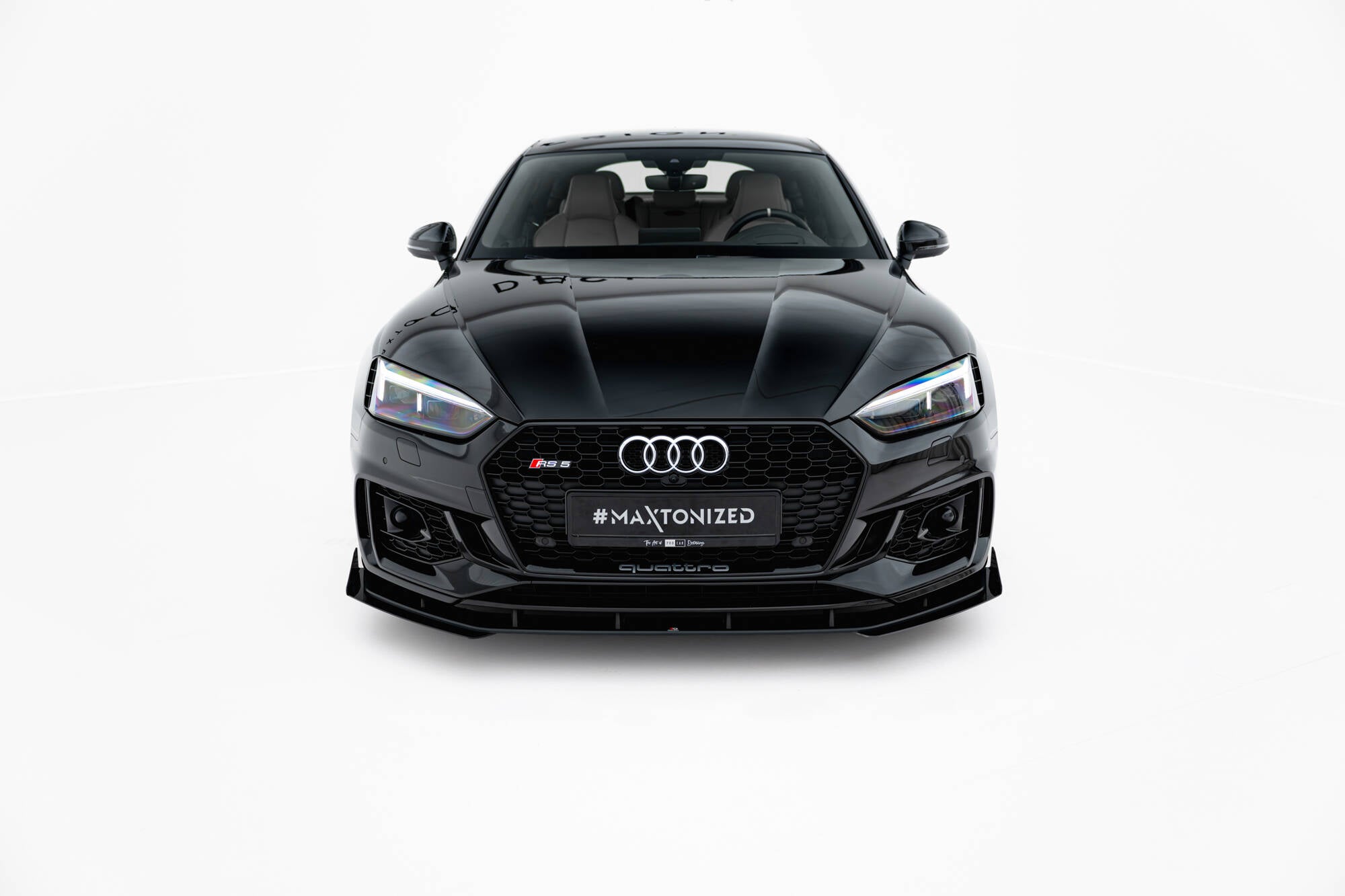 Street Pro Front Splits + flapper Audi RS5 Coupe / Sportback F5