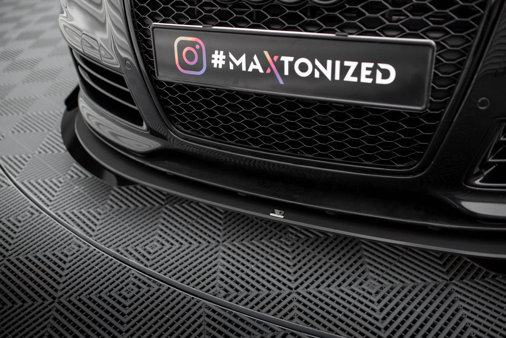 Street pro front splitter + flaps audi rs6 avant c6