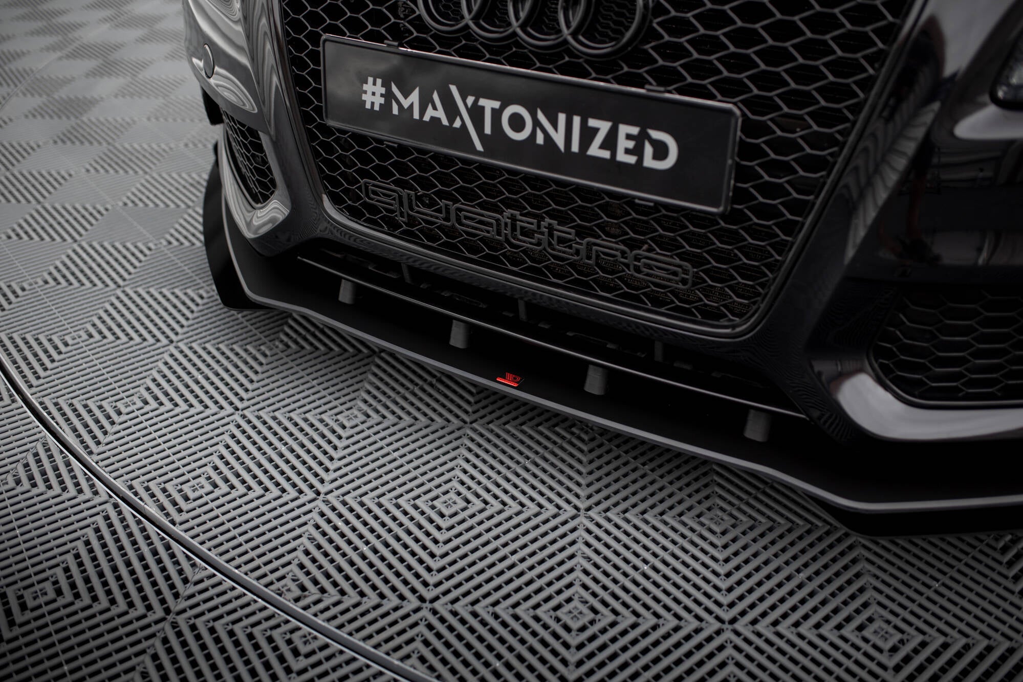 Street Pro Front Splits + flapper Audi S5 / A5 S-Line 8T
