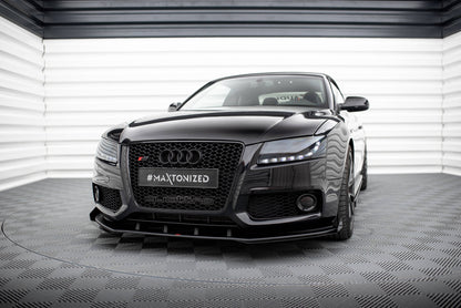 Street pro front splitter + flaps audi s5 / a5 s-line 8t