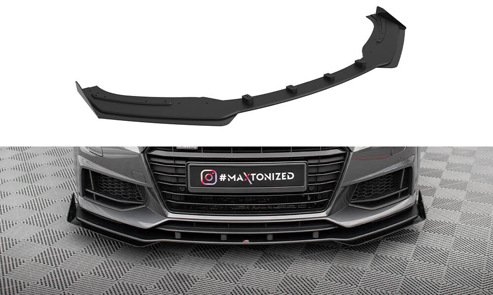 Street Pro Front Splits + Flaps Audi TT S / S-Line 8s