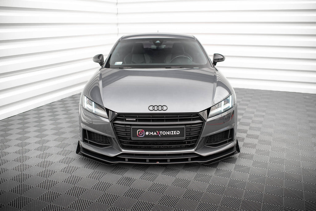 Street Pro Front Splits + Flaps Audi TT S / S-Line 8s