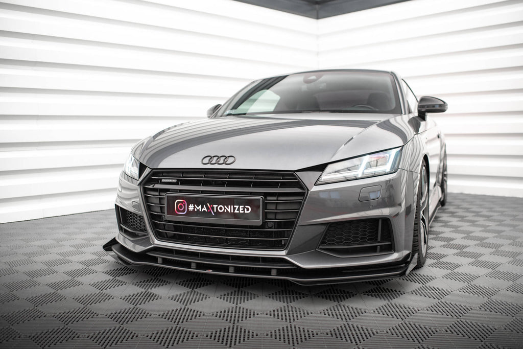 Street Pro Front Splits + Flaps Audi TT S / S-Line 8s