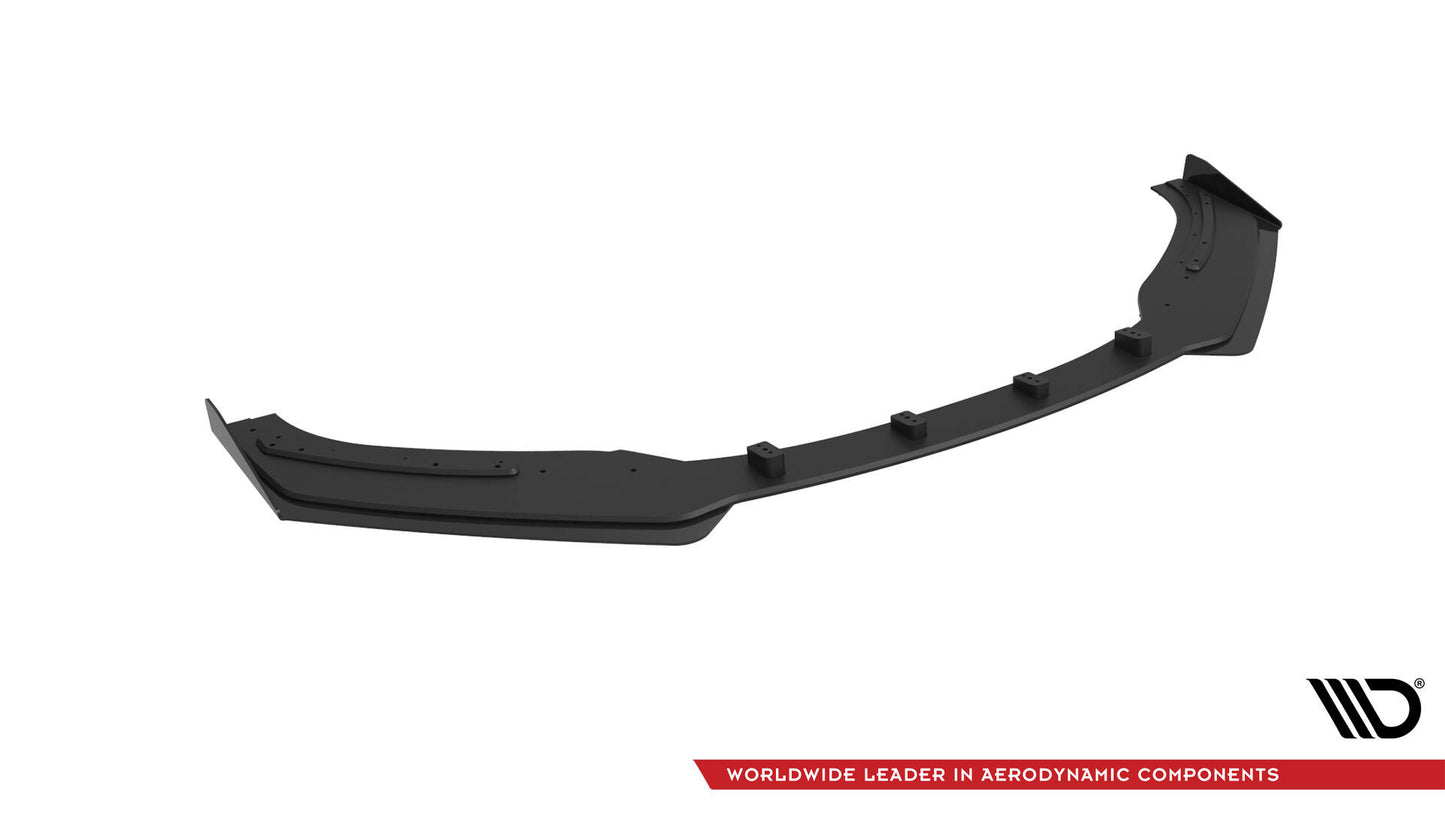 Street pro front splitter + flaps audi tt s / s-line 8s