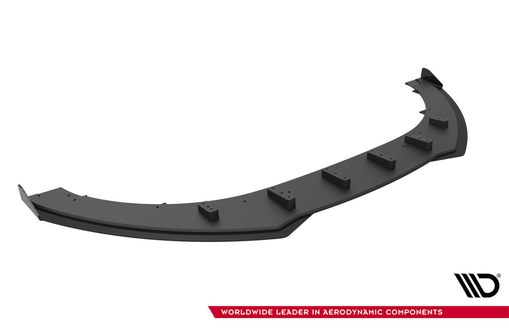 Street pro front splitter + flaps audi tt s / tt s-line 8j facelift