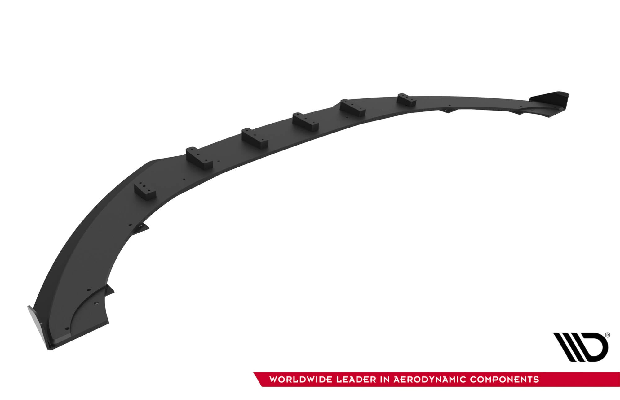 Street pro front splitter + flaps audi tt s / tt s-line 8j facelift