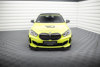 Street pro front splitter + flaps bmw 1 f40 m-pack / m135i