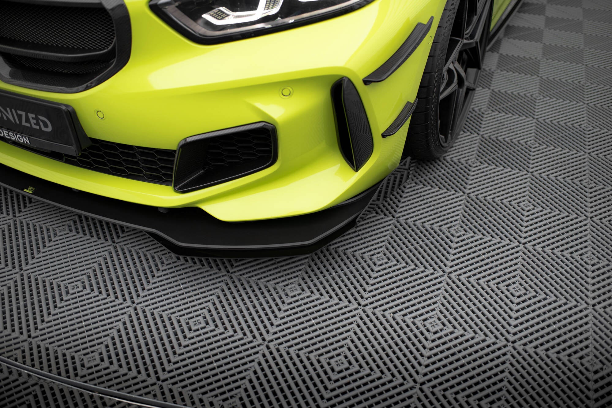Street Pro Front Splits + Flaps BMW 1 F40 M-Pack / M135i