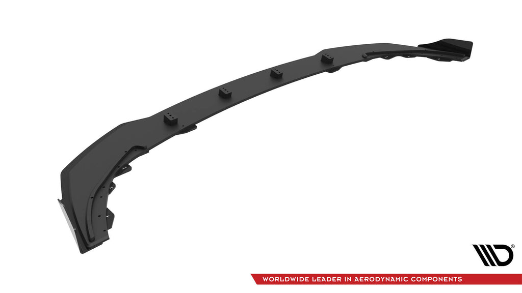 Street pro front splitter + flaps bmw 1 m-pack / m135i / 128ti f40