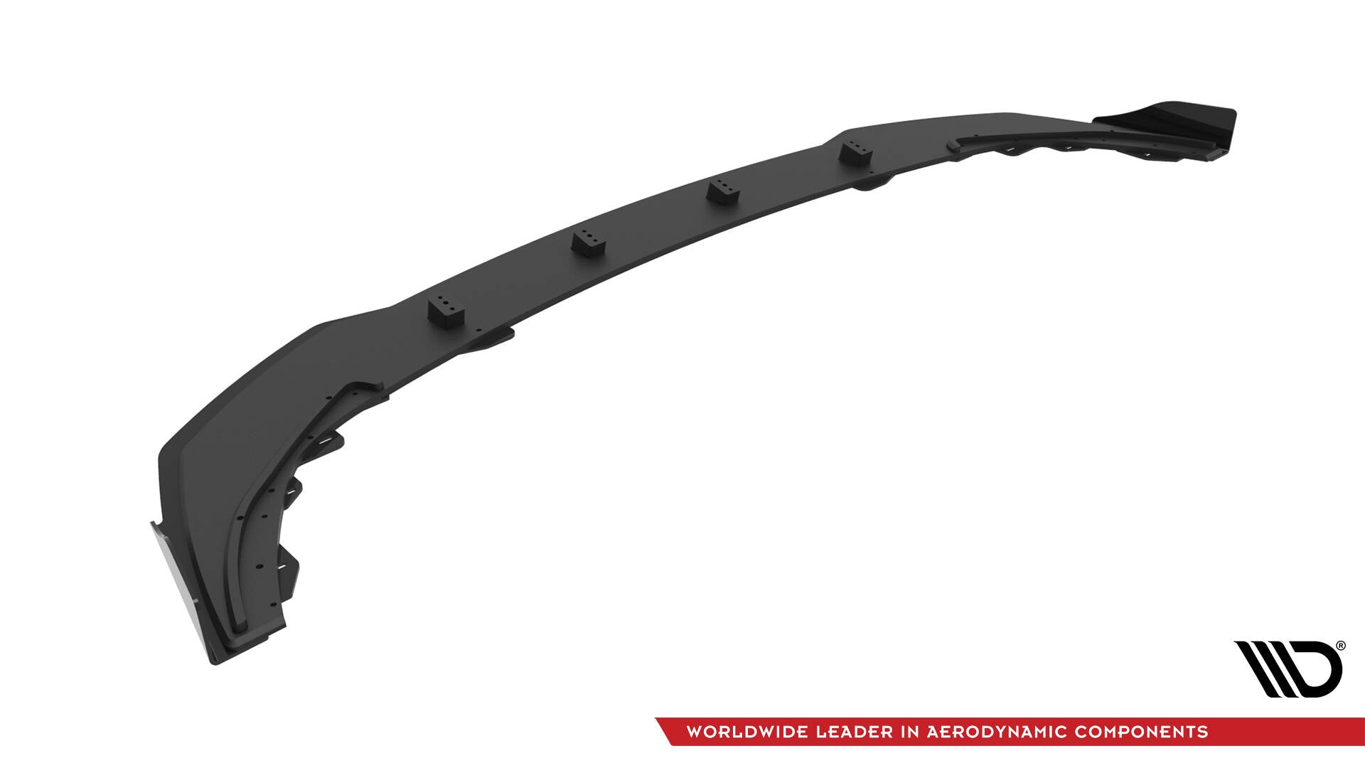 Street pro front splitter + flaps bmw 1 m-pack / m135i / 128ti f40