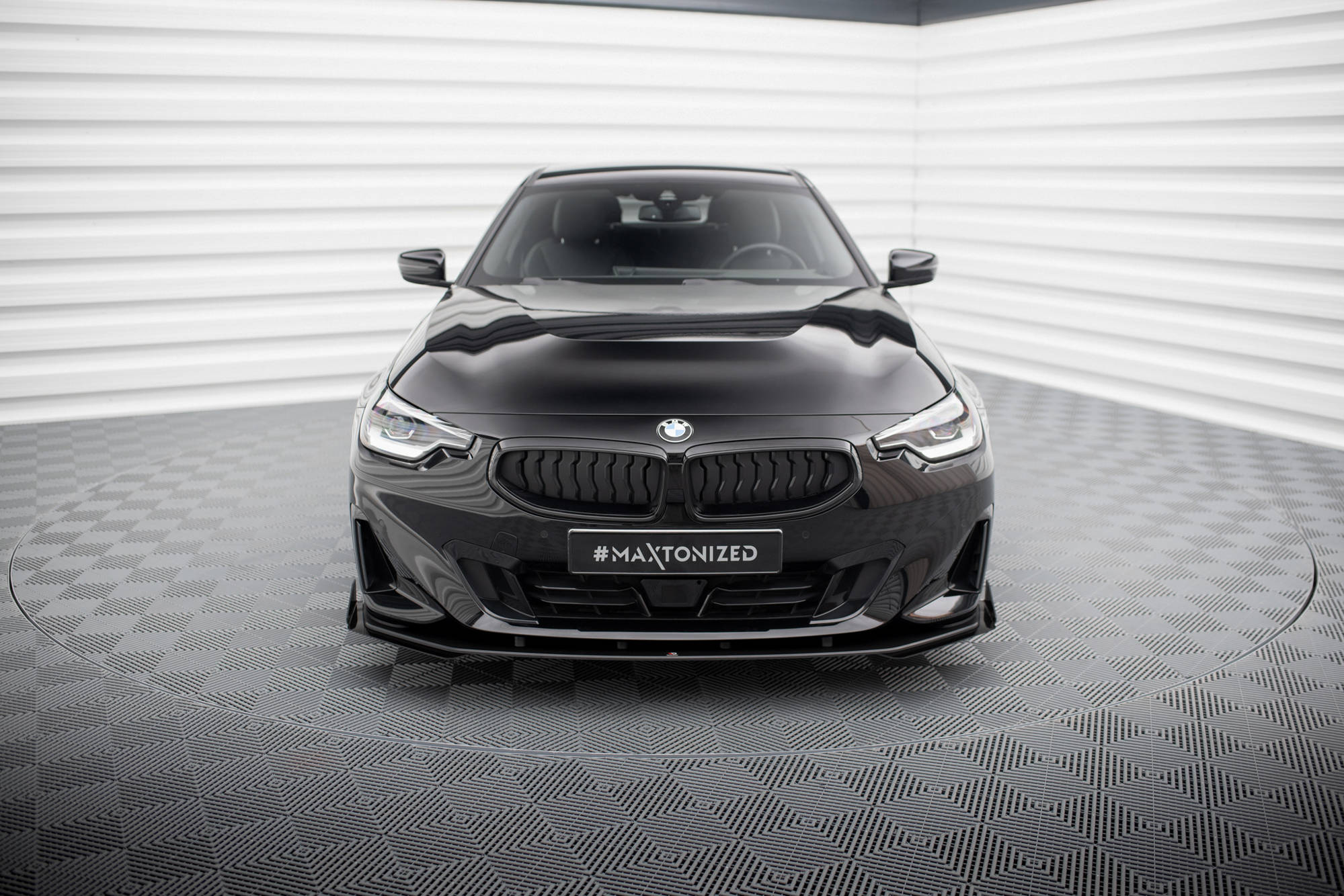 Street pro front splitter + flaps bmw 2 coupe g42