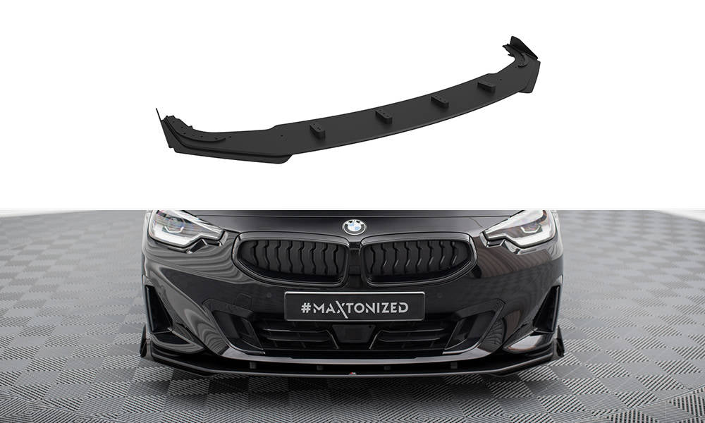 Street pro front splitter + flaps bmw 2 coupe g42