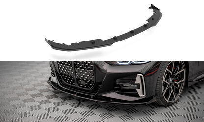 Street pro front splitter + flaps bmw 4 m-pack / m440i g22 / g23 / g22 facelift / g23 facelift