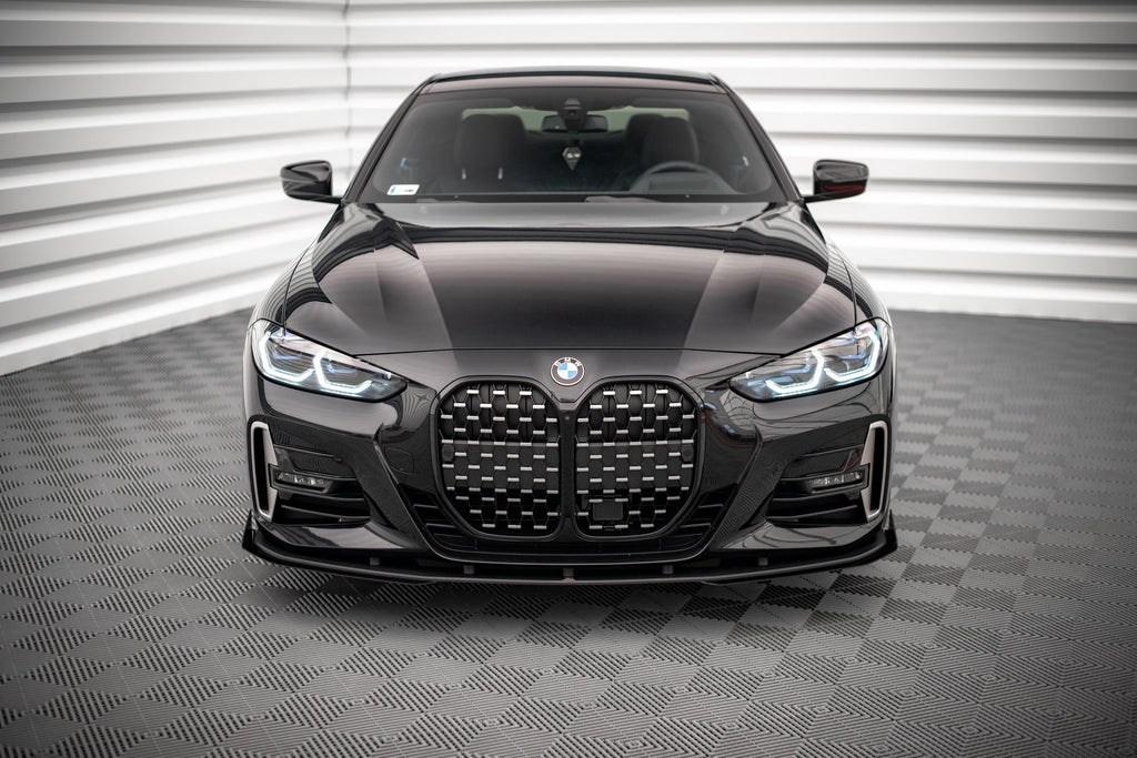Street pro front splitter + flaps bmw 4 m-pack / m440i g22 / g23 / g22 facelift / g23 facelift