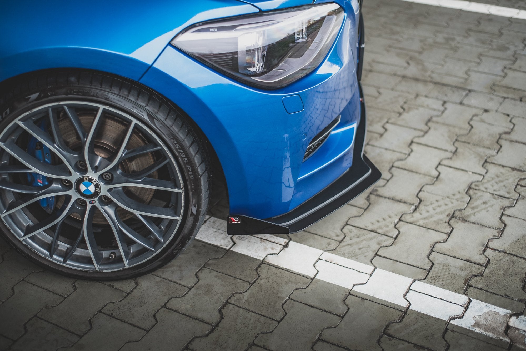 Street pro front splitter + flaps bmw m135i f20