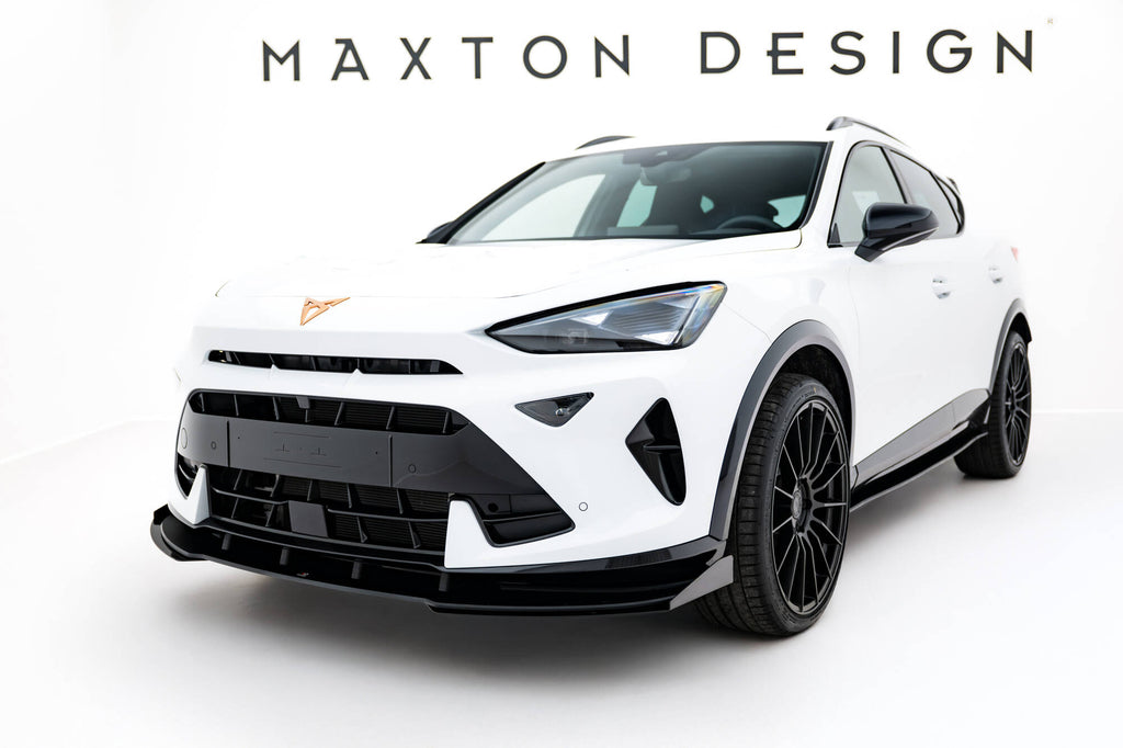 Street pro front splitter + flaps cupra formentor mk1 facelift