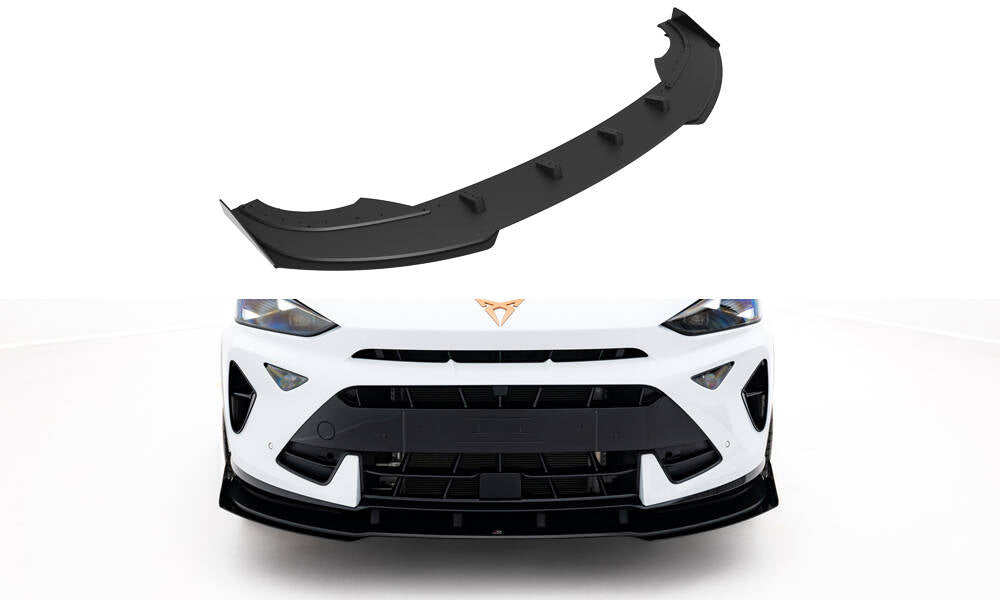 Street pro front splitter + flaps cupra formentor mk1 facelift