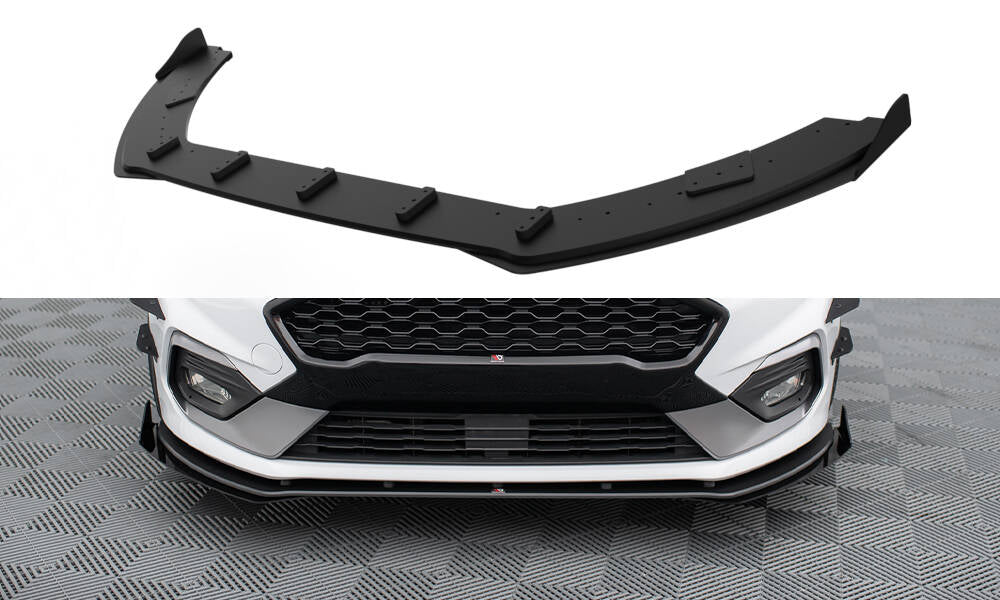 Street Pro Front Splits + flapper Ford Fiesta MK8 ST / ST-Line