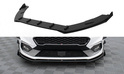 Street pro front splitter + flaps ford fiesta mk8 st / st-line