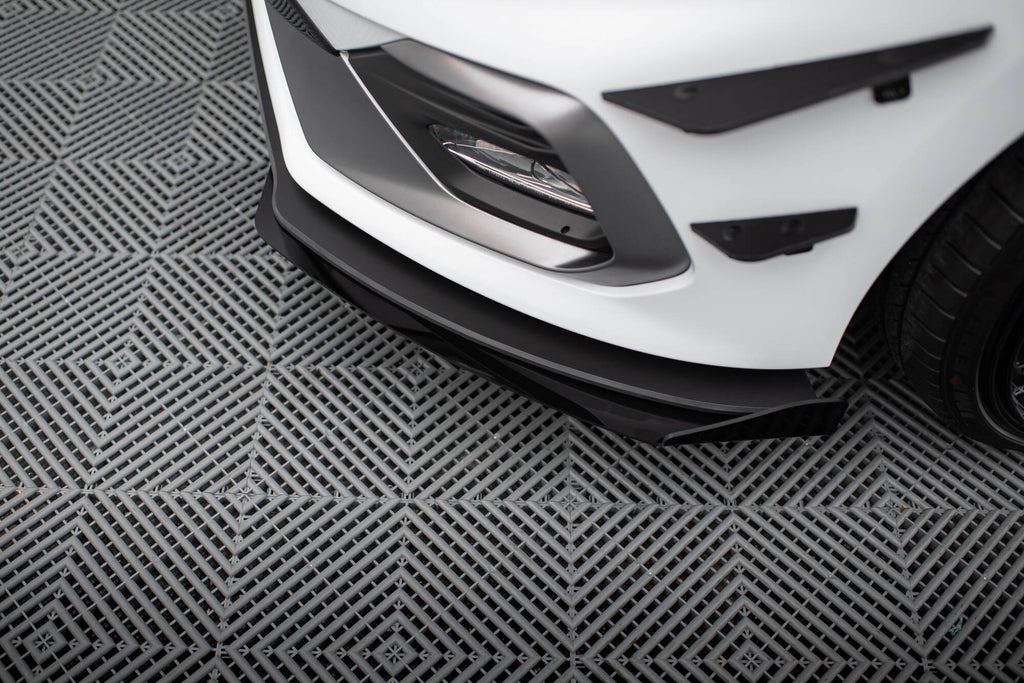 Street Pro Front Splits + flapper Ford Fiesta MK8 ST / ST-Line