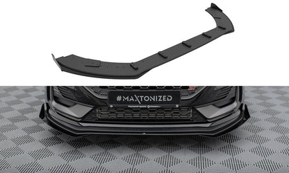 Street pro front splitter + flaps ford fiesta st mk8 facelift