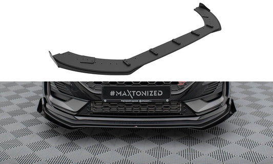 Street pro front splitter + flaps ford fiesta st mk8 facelift