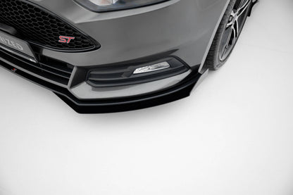 Street Pro Front Splits + Flaps Ford Focus St MK3 Facelift