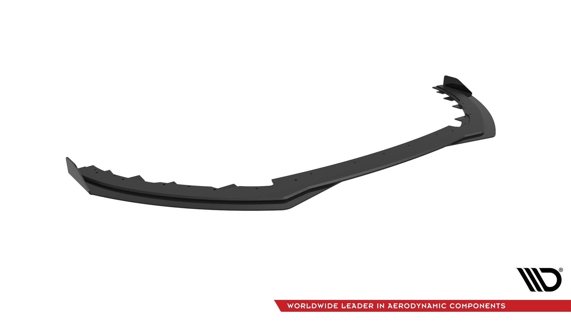 Street pro front splitter + flaps ford focus st mk3 facelift