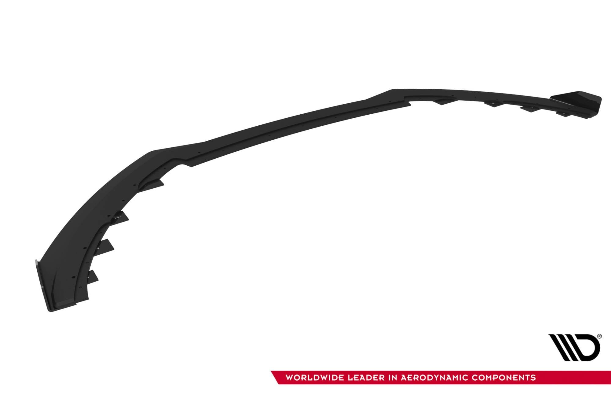 Street pro front splitter + flaps ford focus st mk3 facelift