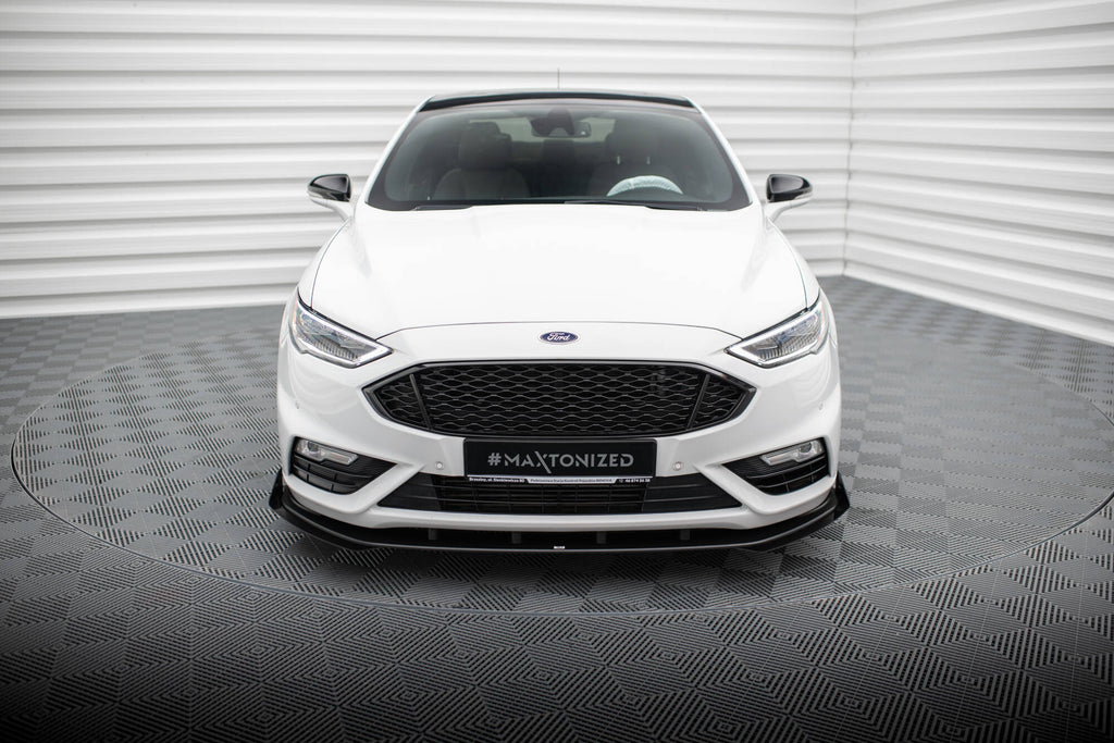 Street Pro Front Splits + Flaps Ford Mondeo Sport Mk5 Facelift / Fusion Sport MK2 Facelift