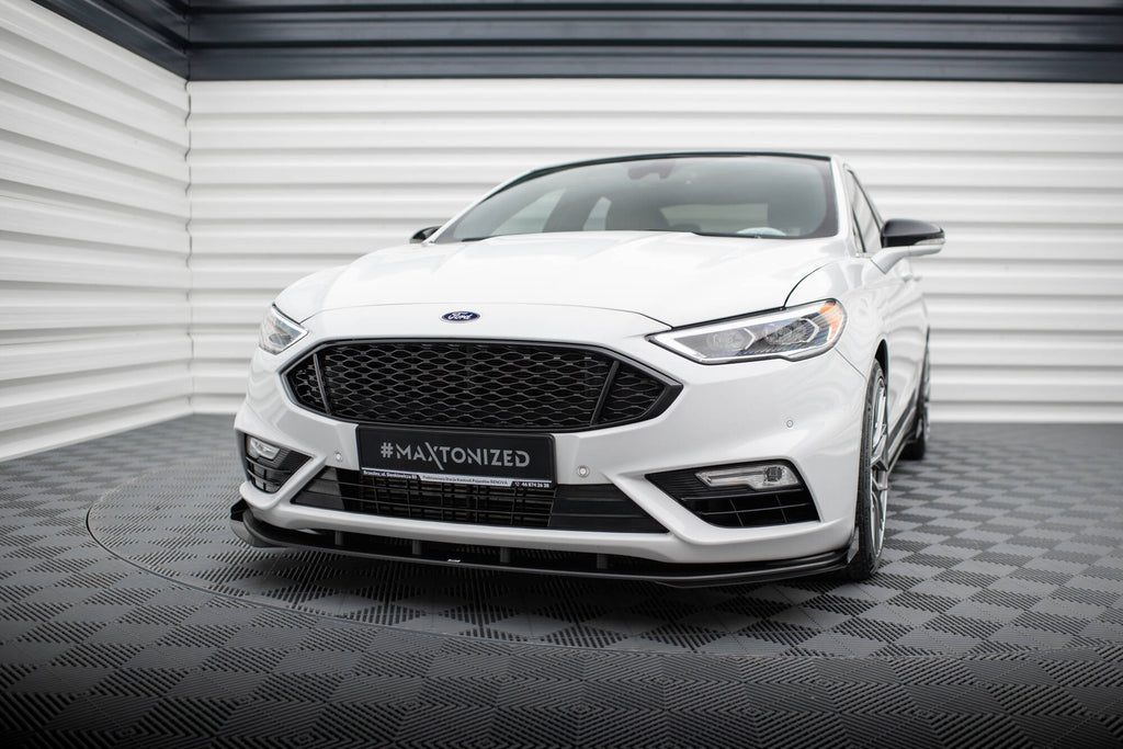 Street Pro Front Splits + Flaps Ford Mondeo Sport Mk5 Facelift / Fusion Sport MK2 Facelift