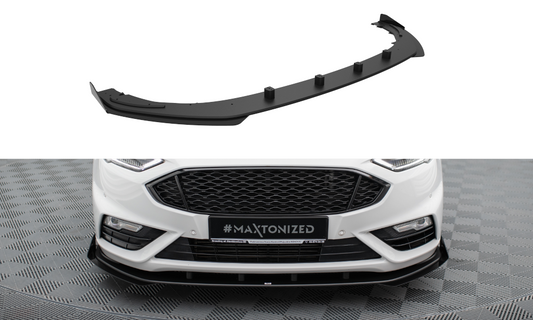 Street pro front splitter + flaps ford mondeo sport mk5 facelift / fusion sport mk2 facelift