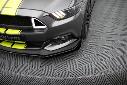 Street Pro Front Splits + Flaps Ford Mustang GT MK6