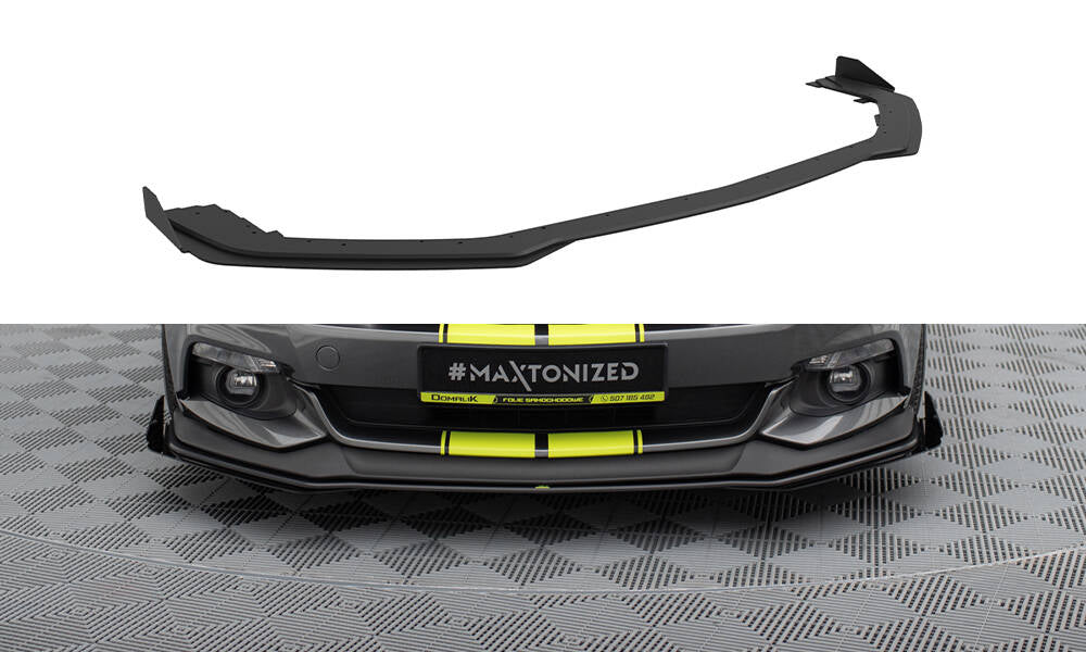 Street pro front splitter + flaps ford mustang gt mk6
