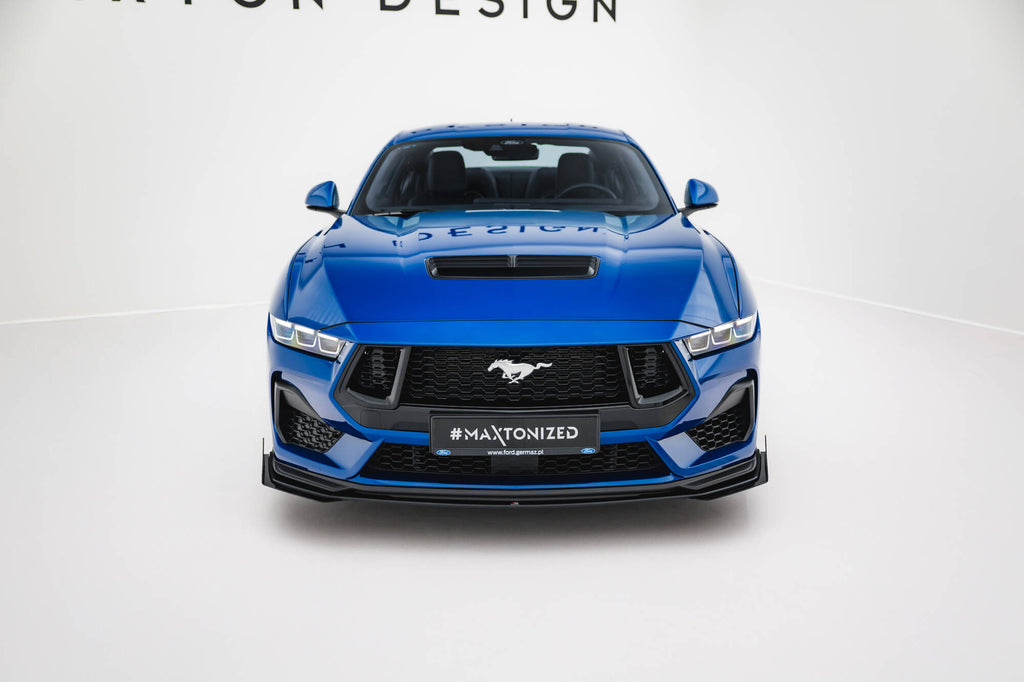 Street Pro Front Splits + Flaps Ford Mustang GT MK7