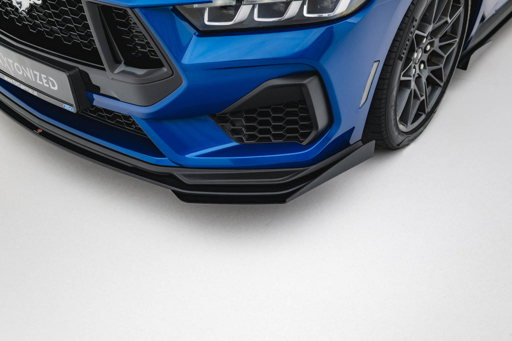 Street Pro Front Splits + Flaps Ford Mustang GT MK7