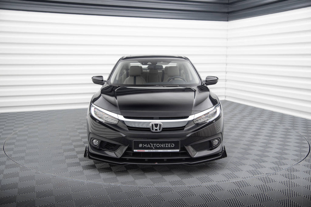 Street Pro Front Splits + Flaps Honda Civic MK10