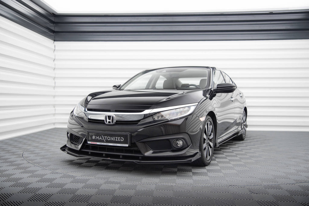 Street Pro Front Splits + Flaps Honda Civic MK10