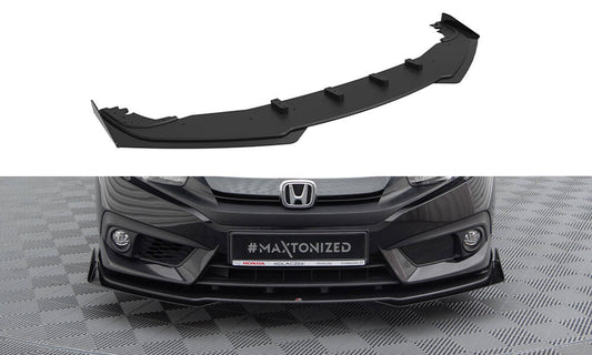 Street pro front splitter + flaps honda civic mk10