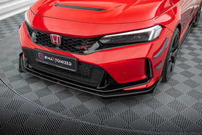 Street pro front splitter + flaps honda civic type-r mk 11