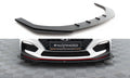 Street Pro Front Splitter + flapper Hyundai I30 N Mk3 Hatchback / Fastback