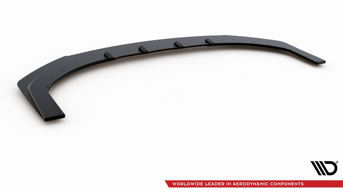 Street pro front splitter + flaps hyundai i30 n mk3 hatchback / fastback