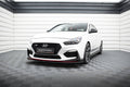 Street pro front splitter + klaffer hyundai i30 n mk3 hatchback / fastback