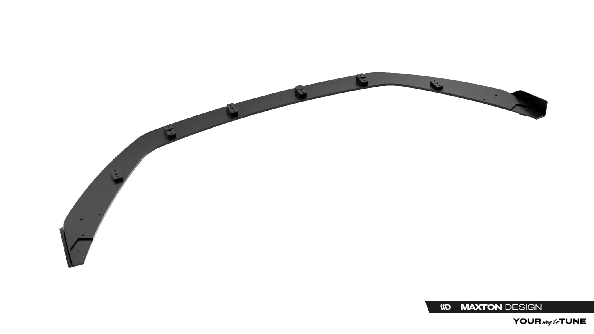 Street pro front splitter + flaps jaguar f-type x152 facelift 2