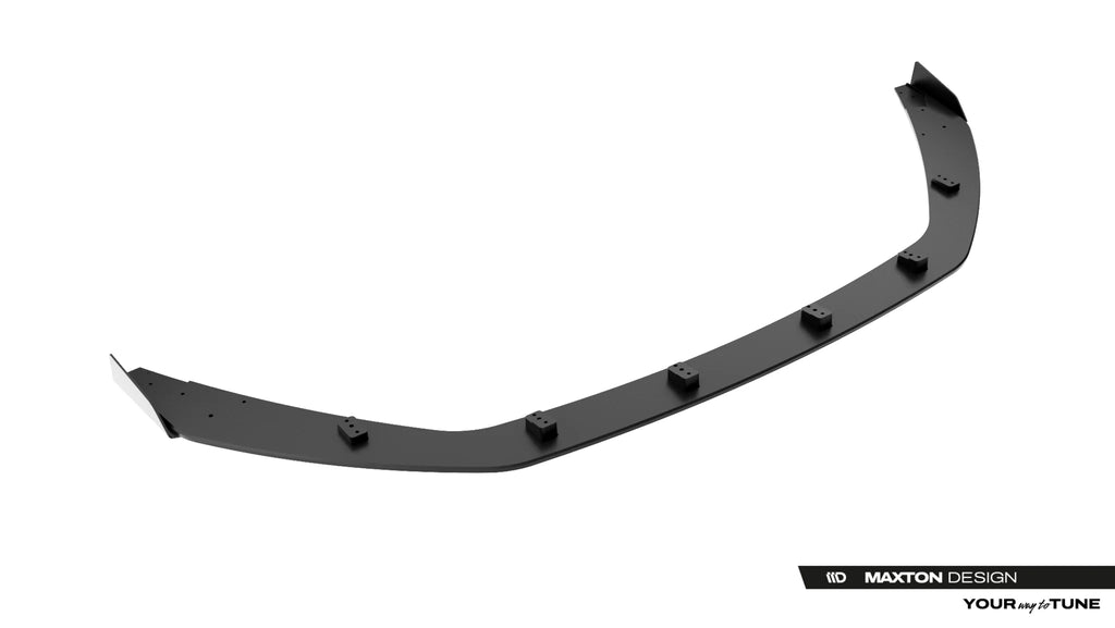 Street pro front splitter + flaps jaguar f-type x152 facelift 2